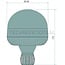 SACEX E-VENUS flitslamp LED 10 - 30 V, 7 W, Ø 128 mm, opsteekpen