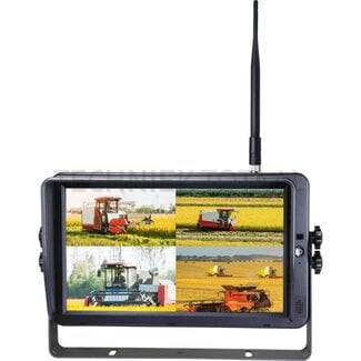 GRANIT HD Quad View-Monitor 10,1'' kabellos, 1024 x 600, 4 Kameraeingänge