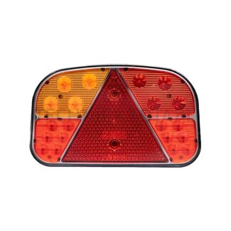 GEKA LED achterlicht BETA links mistachterlicht 245 x 146,4 x 33 mm, 12 V