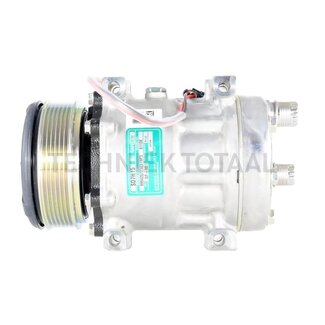 SANDEN Klimakompressor 12 V, R134a, Riemenscheibe Ø 112 mm, PV6