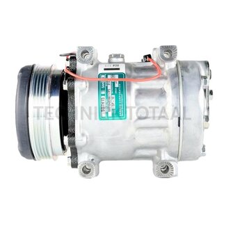SANDEN Klimakompressor 12 V, R134a, Riemenscheibe Ø 112 mm, PV4 Massey Ferguson