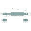Stabilus Gasdruckdämpfer 350 N, 190 mm, Hub 54 mm John Deere 3033R - 4720 | MIA10190