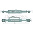GRANIT Hydraulic top link cat. 2/2, stroke 180 mm, cylinder-Ø 63 mm