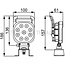 HELLA LED work light flood beam 1500 lm, 15 W, 12 / 24 V, ValueFit S1500
