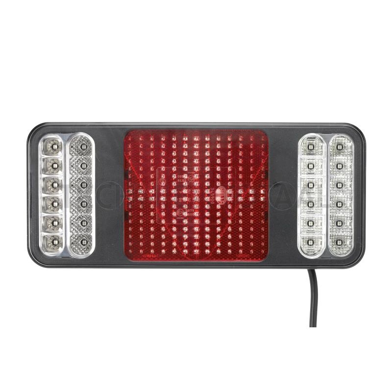 HELLA Achterlicht Coluna LED rechts 300 x 130 x 40 mm, 24 V, easyConn