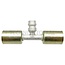 WAECO Schlauchververbinder mit Serviceventil Gr.8 (13/32") - DN10, 38 mm | 8881400018