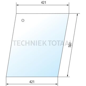 GRANIT Zijruit achter helder Fritzmeier M 200 - M 775