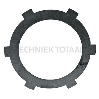 GRANIT Buitenlamel powershift 1 mm, binnen 107 mm, buiten 157,5 mm, 6 tanden