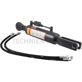 GRANIT Hydraulic lifting strut 710 - 840 mm, clevis / ball joint Fendt