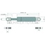 Stabilus Gasdrukveer 280 N, 256 mm, slag 87 mm, vorm 1