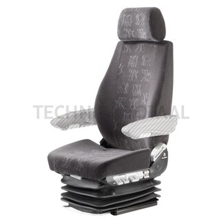 GRAMMER Sitz Chicago MSG90.3C luftgefedert, Sitzweite 480 mm