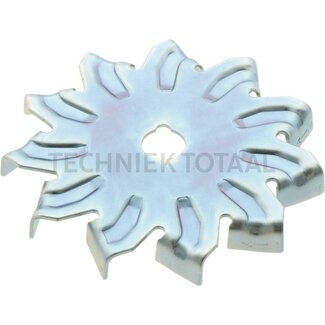 MAHLE Ventilator A 17 mm, B 127 mm, C 14 mm