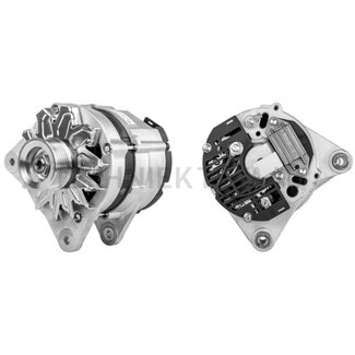 MAHLE Alternator 14 V, 90 A, pulley Ø 56 mm, belt PV x 6, W-connection