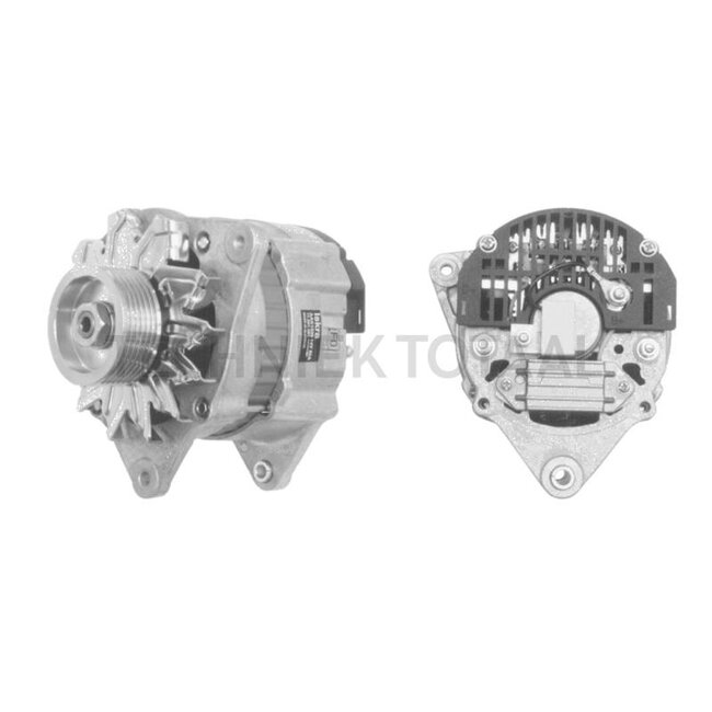 MAHLE Alternator 14 V, 65 A, flange 80 mm, pulley Ø 67 mm, form A Ford 5640 | MG 526