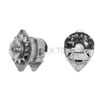 MAHLE Dynamo 28 V, 55 A, flens 62,6 mm, vorm A Fiat 80-90