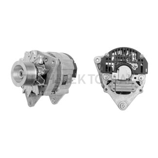 MAHLE Dynamo 14 V, 45 A, flens 80 mm, poelie Ø 67 mm Fiat, Ford