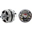 MAHLE Dynamo 28 V, 55 A, flens 80 mm, vorm B, poelie Ø 97 mm | MG 100