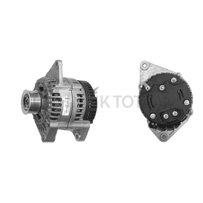 MAHLE Dynamo 14 V, 80 A, flens 66,4 mm, poelie Ø 55 mm, riem PV x 6 | MG 328