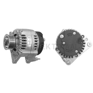 MAHLE Dynamo 14 V, 90 A, flens 60 mm, poelie Ø 68 mm, riem PV x 6