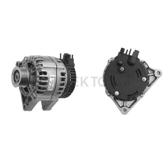 MAHLE Dynamo 14 V, 95 A, flens 46 mm, poelie Ø 54 mm, riem PV x 6