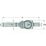 GRANIT Axialgelenk M22 x 1,5, M20,5 x 1,5, 201 mm, Ø 36 mm Kubota