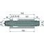 Expander Reparatiepen kiepcilinder Ø 35 mm, 163 mm, zeskantmoer
