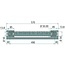 Expander Repair bolt boom mounting Ø 50 mm, 570 mm, hexagon socket