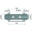 Expander Repair bolt main bearing Ø 20 mm, 124 mm, spread 0 - 2