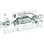 Walterscheid Hydraulischer Oberlenker Kat. 4/45, 594 - 777 mm, Hub 183 mm | 1205131