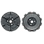 GRANIT Doppelkupplung (Altteilaufbereitung) 280 40 x 45 mm, 16 Keilnuten John Deere, Renault | RT0011309640, RT7700032701, 7700032701