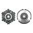 GRANIT Double clutch DuT 280 45 x 50, 24 splines, chain pitch 38 mm Steyr | 311.00.16.0902, 228002710, 311.00.16.0708, 311.00.16.0002, 228007210