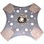 GRANIT Clutch plate 280 25 x 32 mm, 13 splines, sintered, 4 lining | 7700040759, RT7700040759