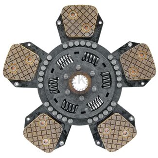 Clutch plate 327 sintered, 26,7 x 32,8 mm, 16 splines Renault