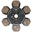 GRANIT Clutch plate 350, 41 x 45 mm, 21 splines, sintered | 0.008.5596.3/10, 0.008.5596.3, 335018610, 3350186100