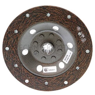 GRANIT Clutch plate 225 organic, 21 x 26 mm, 10 splines Porsche