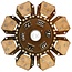 GRANIT Koppelingsplaat 310 met torsiedemper, 41 x 45 mm, 21 splines, sinter | 04358934, 331007114, 331007112, 04386637