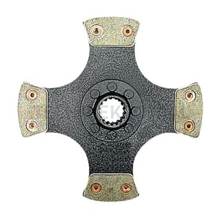 GRANIT Clutch plate 225 PTO shaft, 27 x 30 mm, 16 splines, sintered
