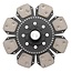GRANIT Koppelingsplaat 350 46,6 x 51 mm, 23 splines, sinter | 3713267M00, 335015030, 3388927M1, 3615367M1