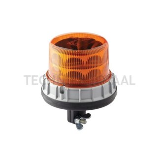 HELLA Zwaailamp LED oranje 24/12 V, Ø 169 mm, 22 W, opsteekpen