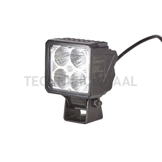 HELLA Werklamp LED verstraler 2000 lm, 18 W, hoekig, 12/24 V