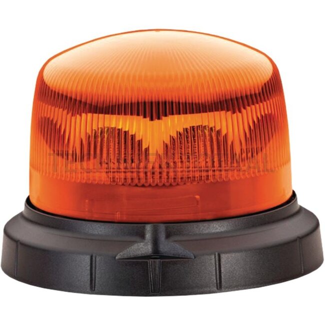 HELLA Rundumleuchte KL Rota LED Compact orange 12/24 V, Ø 165 mm, Anbau | 2RL 014 979-001