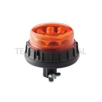 HELLA Zwaailamp K-LED 2.0 LED oranje 12/24 V, Ø 165 mm, opsteekpen