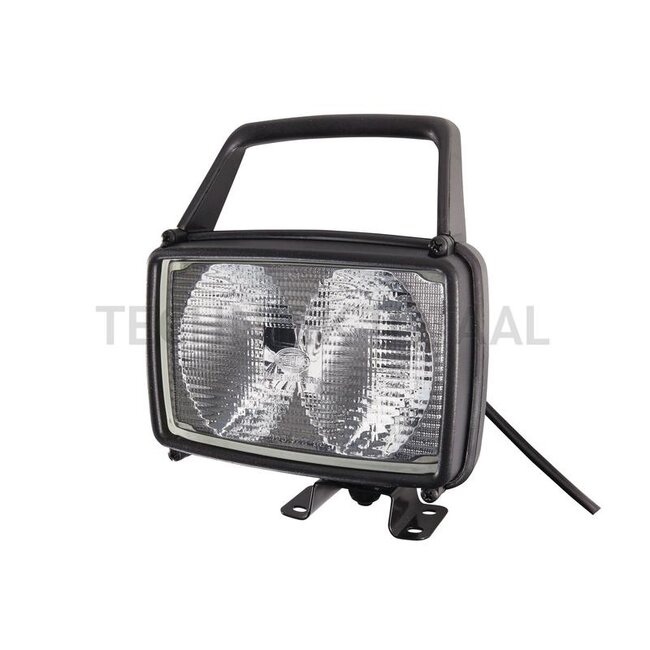 HELLA Werklamp breedstraler Double Beam H3 12 / 24 V, hellingshoek 25 - 35 | 1GA 006 991-021, 01-119501, 04391462