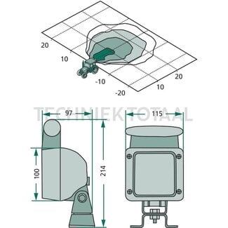 HELLA Work lamp flood beam Ultra beam H3 65 W, 12 / 24 V