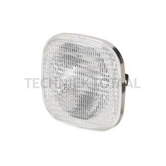 HELLA Insert for work light 12 / 24 V, glass 123 x 123 mm, Amp Fendt 916-930