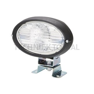 HELLA Werklamp ovaal breedstraler H3, 160 x 100 x 78 mm, staand