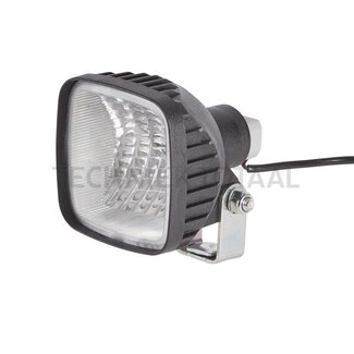 HELLA Work lamp ECO 21 flood beam P21W, 24 V, 97 x 97 x 82 mm, upright