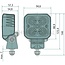 HELLA Arbeitsscheinwerfer LED Q90 Breitstrahler 1200 lm, 15 W | 1GA 996 283-002