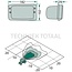 HELLA Werklamp breedstraler Double Beam H3 12 / 24 V, inbouw, Fendt | 1GB 996 080-031, G294900110010, G312900113010, G312900113020, X830160101010