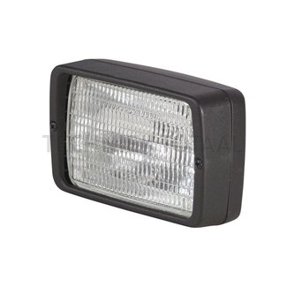 HELLA Work lamp spotlight 12 V, square, 154 x 94 x 84 mm, H3